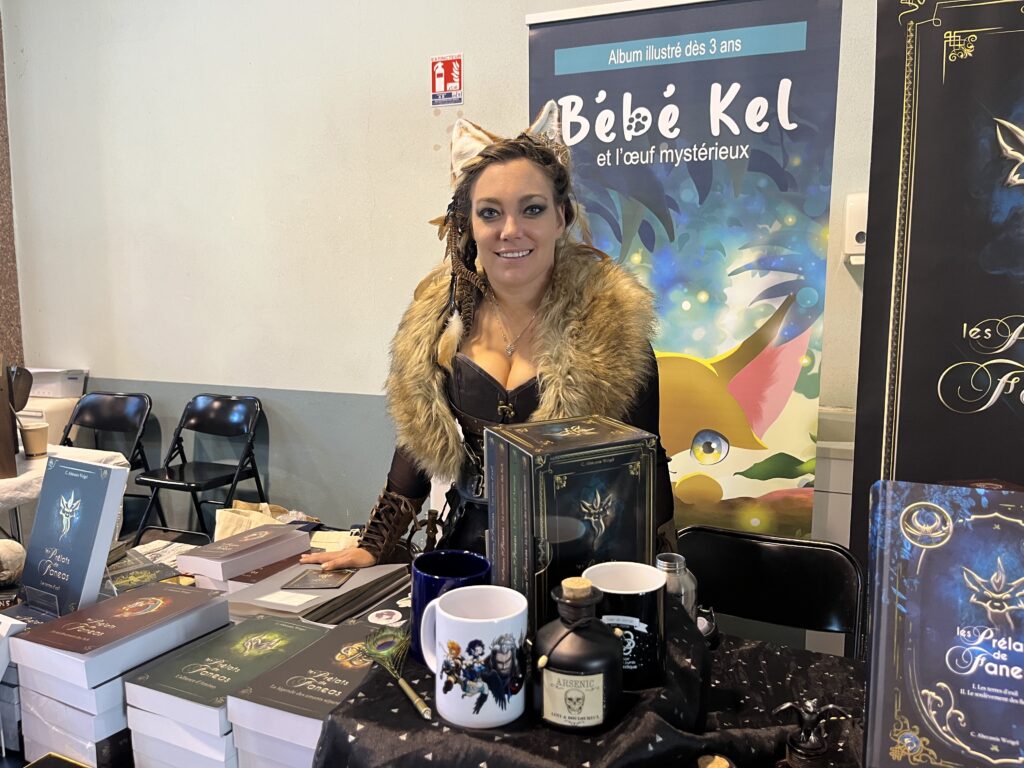 Charlotte Abecassis Weigel au festival des Sorcières de Bouxwiller