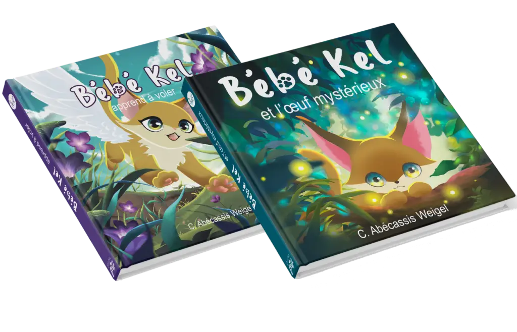 Albums jeunesses bébé kel apprend à volet et bébé kel et l’œuf mystérieux